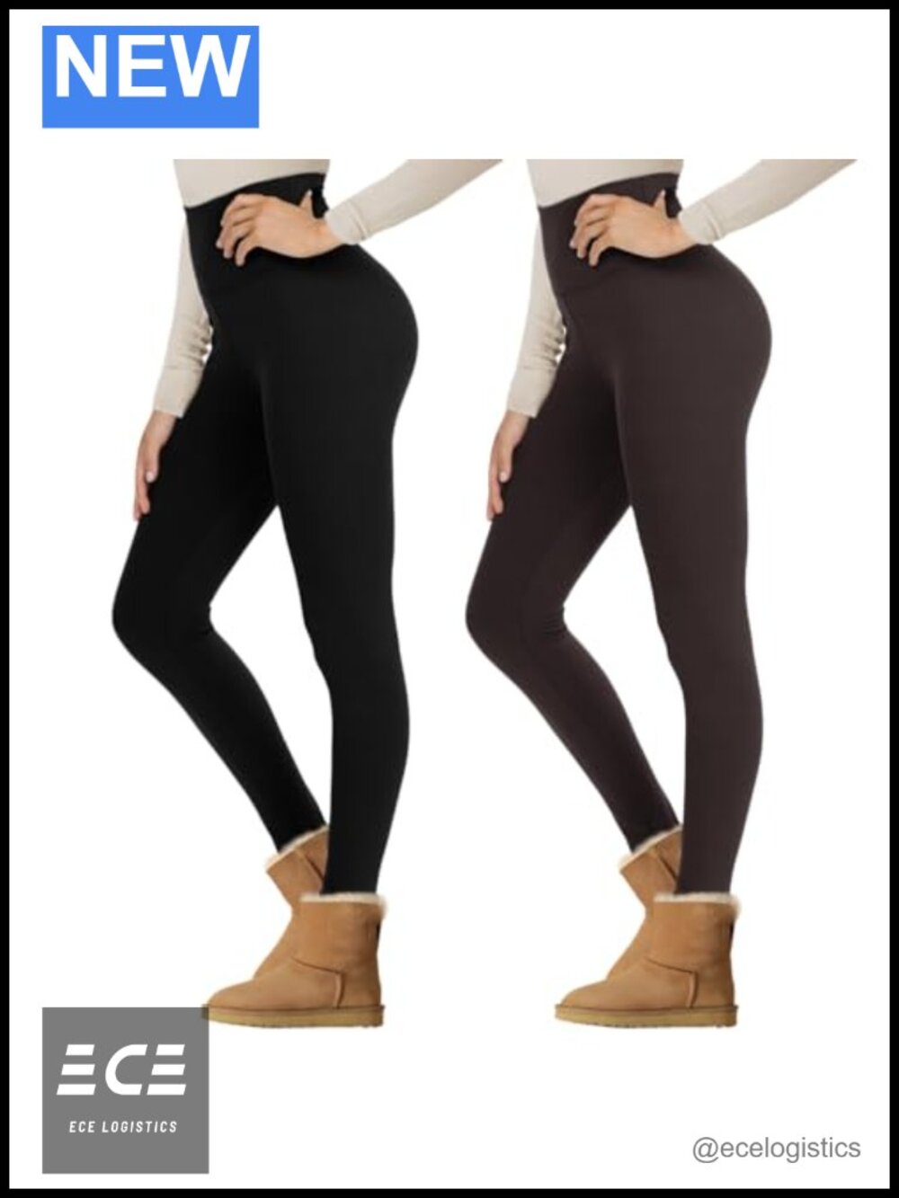 Fleece Lined Leggings Women Thermal Winter Warm High Waist Thick Lining Pants